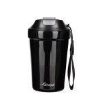 แก้วน้ำสุญญากาศเคลือบเซรามิก คอมฟี่ 0.38 ลิตร (ดำ)