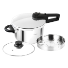 หม้ออัดแรงดัน 5 ลิตร พร้อมชั้นนึ่ง และฝาแก้ว